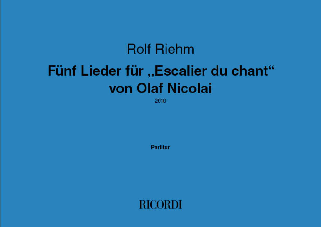 Fünf Lieder